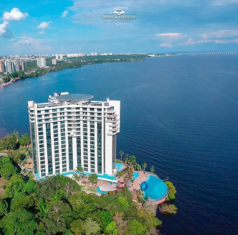 Flat No Tropical Executive Hotel Manaus Dış mekan fotoğraf